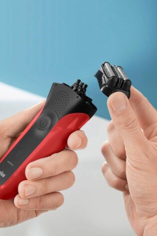 Afeitadora BRAUN Serie 3-300s rojo Belleza y Salud Ofertas Outlet