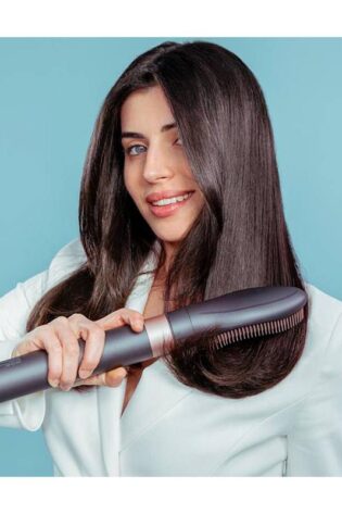 Cepillo de aire moldeador Bamba CeramicCare AirGlam Original 6 en 1 Belleza y Salud Ofertas Outlet