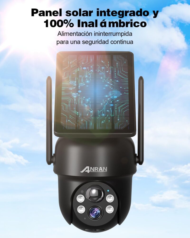 Camara de vigilancia wifi exterior solar - Imagen 2