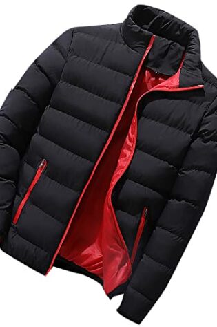 2023 Abrigo Hombre otoño Invierno Chaqueta Casual Algodón Moda Chaqueta Gruesa Cuello de pie Caliente Informal Cazadora cremallera Outwear Deportivo Tops Parka Cálido Jacket plumas Talla grande