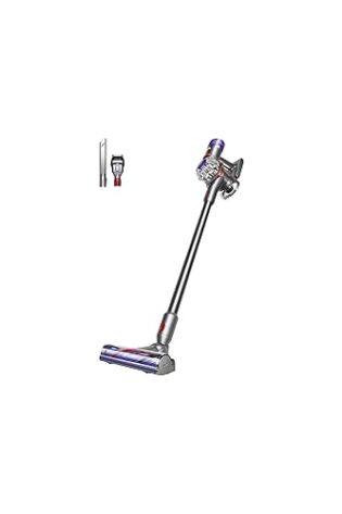 Dyson V8 Advanced™ Aspiradora sin Cable – 130 AW, 40 min de autonomía, Cepillo Motorbar con tecnología antienredos, Accesorio multifunción rinconera, Puerto de Carga, Plata/Níquel