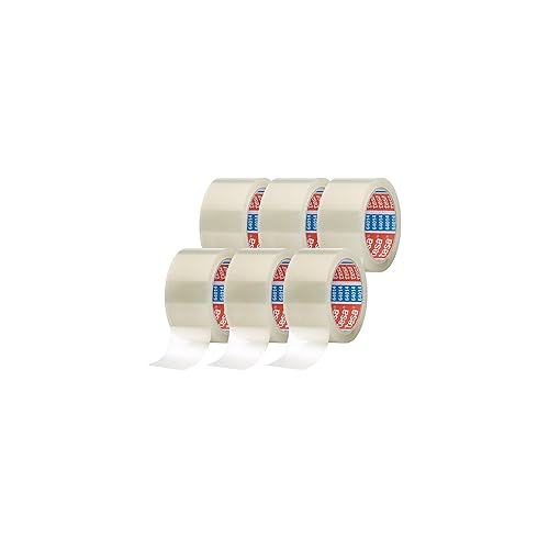Cinta Adhesiva Tesapack 2025 ✅ Pack 6 Rollos Transparente Resistente UV