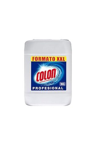 Colon - Detergente para lavadora profesional, adecuado para ropa blanca y de color, formato gel - 9 kg, 134 Dosis