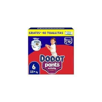 Dodot Activity Pants Talla 6 🏆 Pañal-Braguita Premium (-32% Hoy)