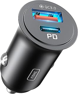 Cargador Coche INIU 60W 2025 ⚡ Carga Rápida USB-C (-53€)