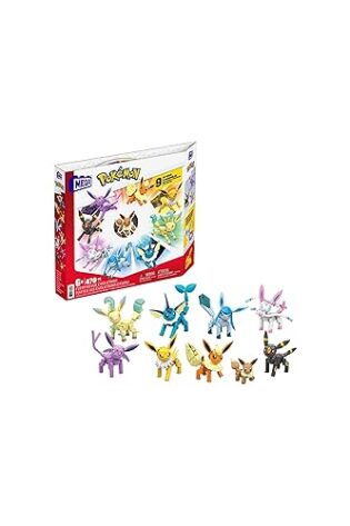 Mega Construx™ Pokémon™ Pack de evoluciones Eevee, Juguete de construcción niños +6 años (Mattel GFV85)