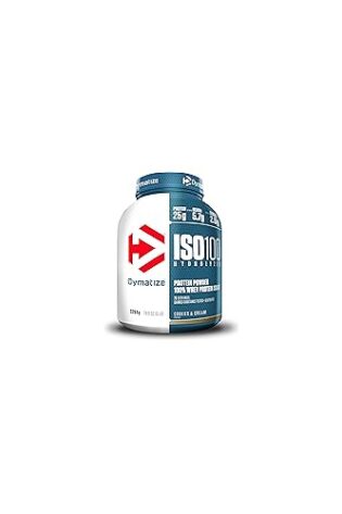 Dymatize ISO 100 Hydrolyzed Orange Ice Cream 2264g - Hidrolizado de Proteína de Suero Whey + Aislado en Polvo