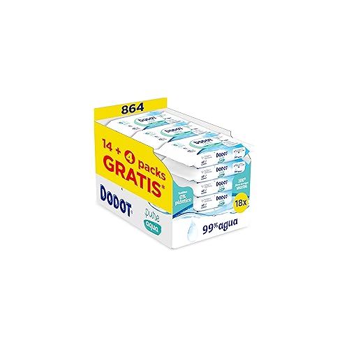 Toallitas Dodot Pure Aqua 2025: 41% Descuento Exclusivo