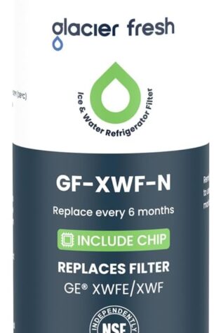 GLACIER FRESH Filtro de agua compatible con XWFE