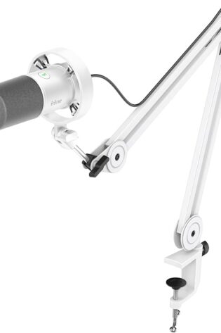 FIFINE Kit de micrófono Podcast XLR/USB, micróf...