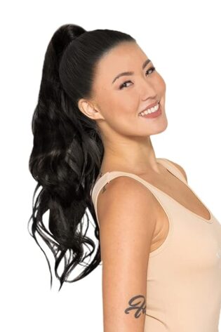 WENNALIFE Extensión de pelo de cola de caballo,