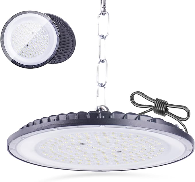 Fosingut 200W UFO High Bay por solo 89,99€ - Iluminación Industrial 2025 1 Fosingut 200W UFO High Bay por solo 89,99€ - Iluminación Industrial 2025