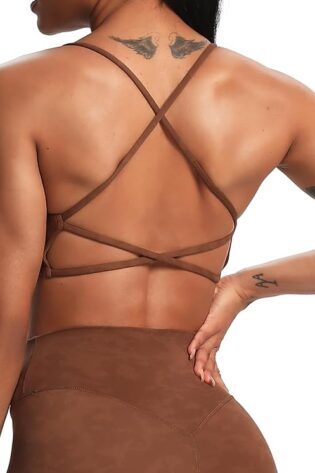 Aoxjox Ivy - Brasier deportivo de entrenamiento...