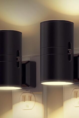 L LOHAS LED Luz nocturna enchufable, luces noct...