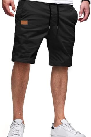 JMIERR - Pantalones cortos informales para homb...