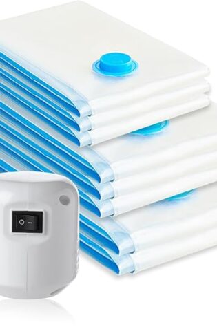 Bolsas Vacío Geoyien Kit 8 Piezas + Bomba