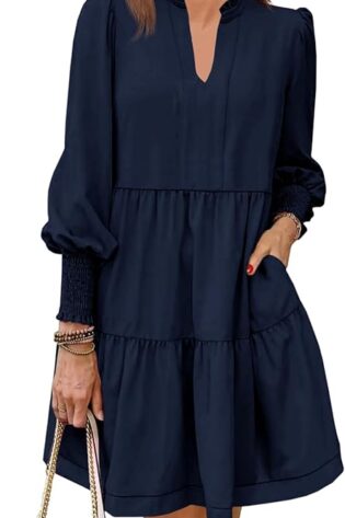 Imily Bela - Vestido tipo túnica de manga