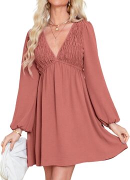 BerryGo Vestido casual de manga larga pa… 38€