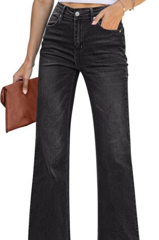 GRAPENT - Jeans acampanados para mujer, de cintura