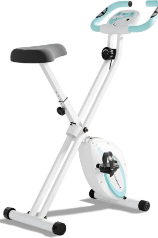Ultrasport F-Bike Bicicleta Estática Plegable