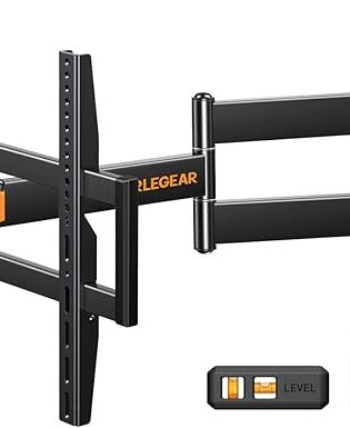 Perlegear Soporte de pared para TV de esquina