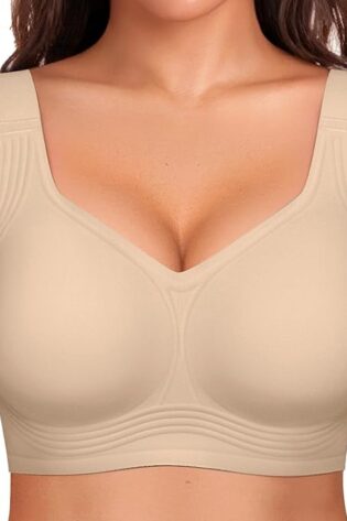 OEAK Brasier de gelatina sin varillas para mujer,