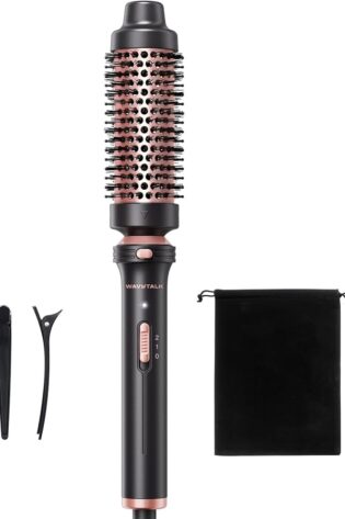 Wavytalk - Cepillo térmico, cepillo redondo cal...