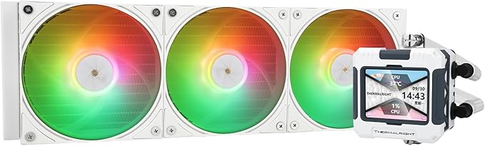 Thermalright FW 360 ARGB LCD 360mm AIO Blanco Otros Ofertas Outlet Thermalright FW 360 ARGB LCD 360mm AIO Blanco