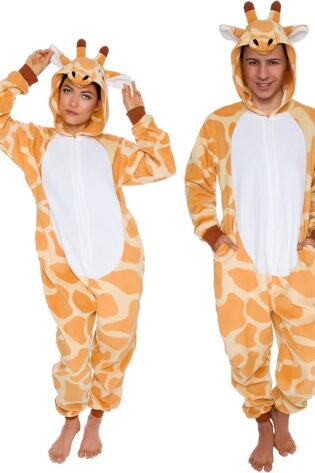Funziez! Slim Fit Adult Onesie - Animal Halloween