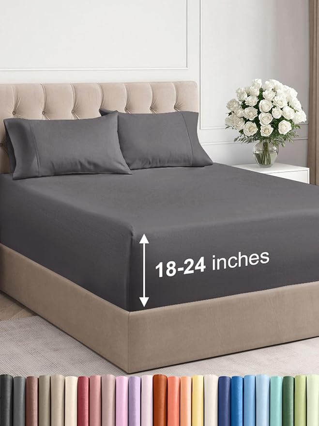 Juego de sábanas de 4 piezas para colchones Otros Ofertas Outlet Juego de sábanas de 4 piezas para colchones