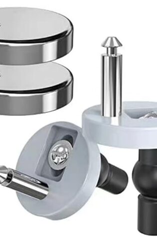 Bisagras Tapa WC,2 piezas Tornillos de Asiento de