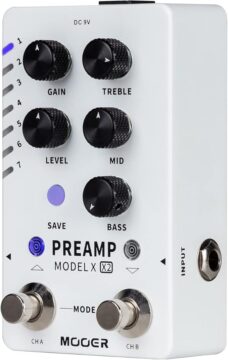 MOOER Pedal de preamplificador… -22%