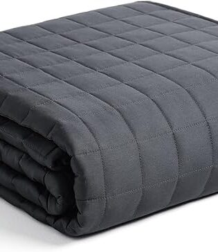 YnM - Manta con peso para adultos, algodón