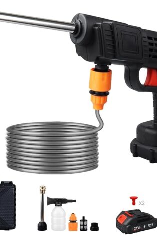 WoskjXas Lavadora Alta Presión Portatil, 21V Hi...
