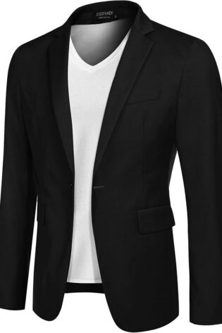 COOFANDY Chaqueta deportiva para hombre, chaque...