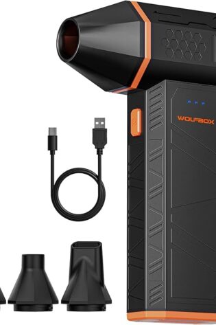 WOLFBOX MF50 - Plumero de aire comprimido super...