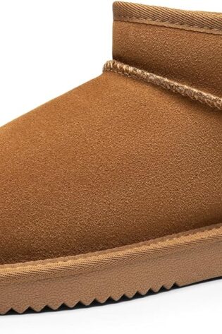 DREAM PAIRS FuzzyClassic Botas de invierno para...