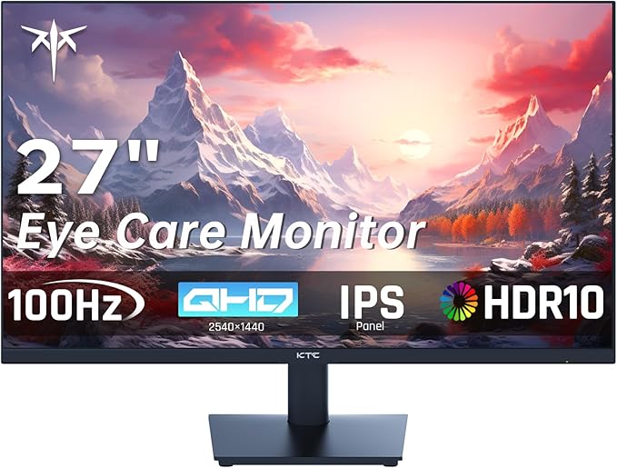 KTC Monitor de computadora QHD... -18%