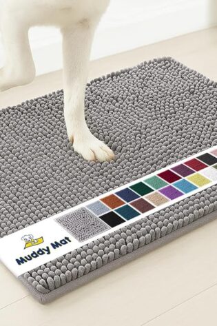 Muddy Mat® - Tapete superabsorbente mostrado en...