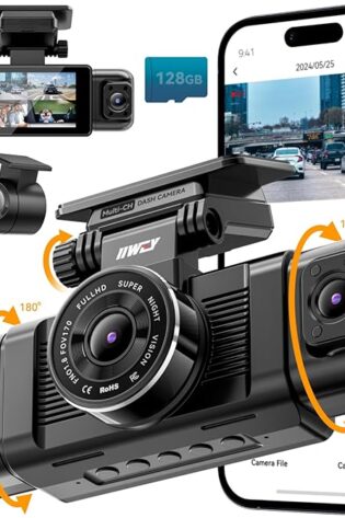 IIWEY N5 Cámara Automóvil WiFi 1080P