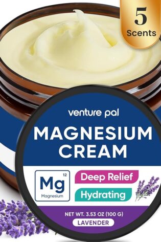 Venture Pal Loción de magnesio, crema tópica de