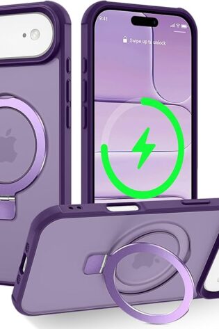 Funda magnética compatible con iPhone Air con s...