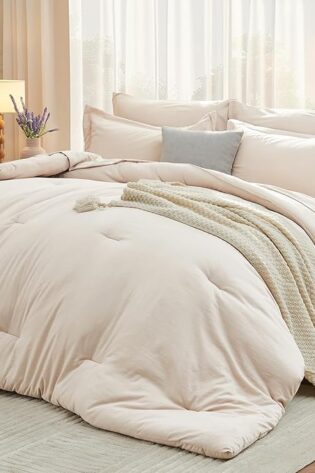 MUXHOMO - Juego de cama de 7 piezas