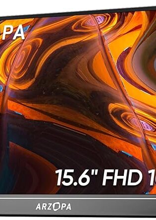 ARZOPA Monitor portátil de 15.6 pulgadas FHD 1080P