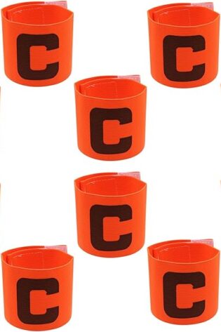 Hosifiy Vendaje de capitán de fútbol, pulseras de