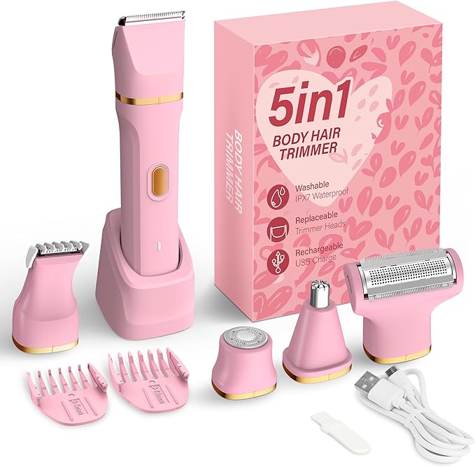 KINGTEE Recortadora de bikini eléctrica 5 en 1 Otros Ofertas Outlet KINGTEE Recortadora de bikini eléctrica 5 en 1