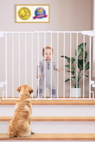 Cumbor Puerta para bebés de 29.2 a 43