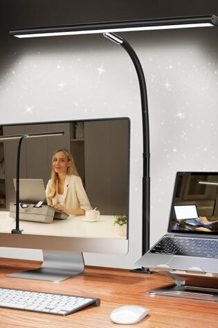 Lámpara de escritorio LED para oficina en casa,