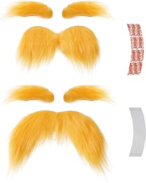 2 bigotes amarillos y cejas co… -37%
