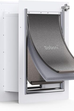 Baboni - Puerta para mascotas para pared, con